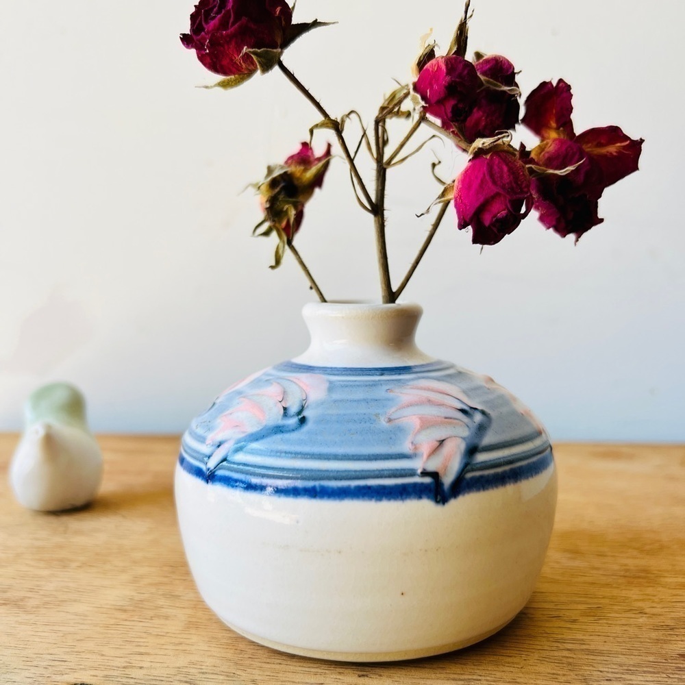 Small Pottery Bud Vase